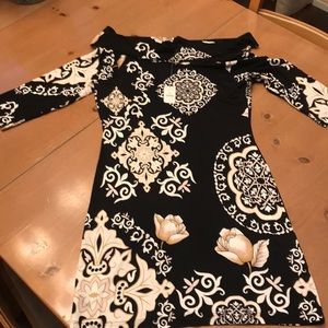 WHBM OFF SHOULDER DRESS